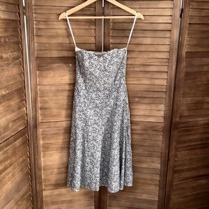 White House Black Market strapless dress size 0
